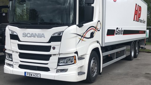 Åkeriets nyaste Scania
